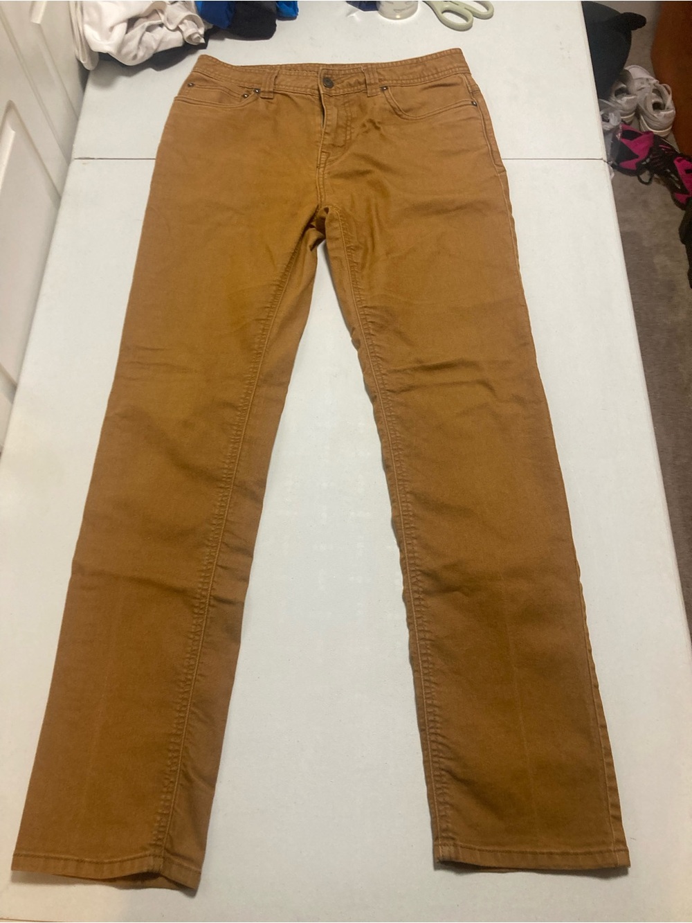 Prana Men's Caramel Tan Slim Jeans